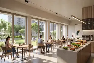 Cafeteria at Squarefeet Green Square
