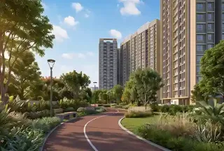 Jogging Track at Squarefeet Green Square